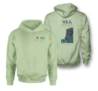 Thumbnail for Molokai Airport (MKK) design on light green double-side hoodie