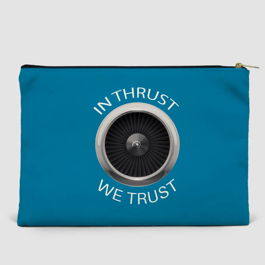 Thrust We Trust Zipper Pouch - view 10