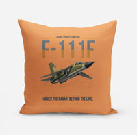 Thumbnail for F-111F Aardvark design on orange pillow