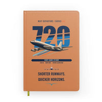 Thumbnail for Boeing 720B design on orange notebook