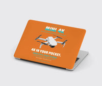 Thumbnail for DJI Mini 4K design on orange MacBook case