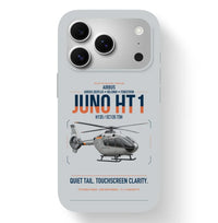 Thumbnail for Airbus H135 Juno HT1 design on light gray magsafe iphone case, for iPhone 17 Pro