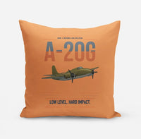Thumbnail for A-20G Havoc design on orange pillow