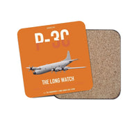 Thumbnail for P-3C Orion design on orange 1 piece coaster