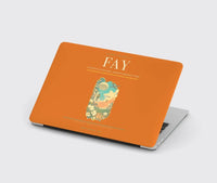 Thumbnail for Fayetteville Regional Airport (Grannis Field) (FAY) design on orange MacBook case