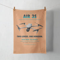 Thumbnail for DJI Air 3S design on orange towel