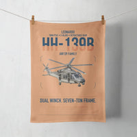 Thumbnail for Leonardo HH-139B design on orange towel