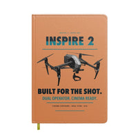 Thumbnail for DJI Inspire 2 design on orange notebook
