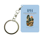 Thumbnail for Sultan Azlan Shah Airport (IPH) design on light blue key chain