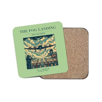 Thumbnail for The Fog Landing - Designed Coasters design on light green 1-piece