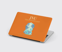 Thumbnail for Juneau International Airport (JNU) design on orange MacBook case