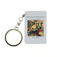 Thumbnail for VINTAGE G4184 - The Galley Breakfast - Designed Key Chain design on lightgray