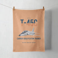 Thumbnail for T-45C Goshawk design on orange towel