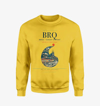 Thumbnail for Brno - Turany Airport BRQ Sweatshirt - Yellow
