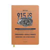 Thumbnail for 915 iS design on orange notebook