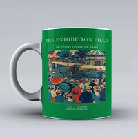 Thumbnail for VINTAGE G4322 - The Exhibition Field - Ceramic Mug design on green