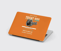 Thumbnail for TRENT 900 design on orange MacBook case