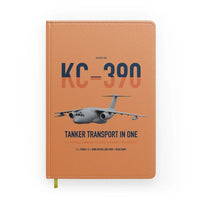 Thumbnail for Embraer KC-390 Millennium design on orange notebook