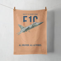 Thumbnail for Dassault Mirage F1C design on orange towel