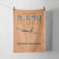 Thumbnail for B-52H Stratofortress design on orange towel