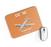 Thumbnail for EP-3E ARIES II design on orange rectangle mouse pad