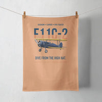 Thumbnail for F11C-2 Goshawk Dive from the High Hat design on orange towel