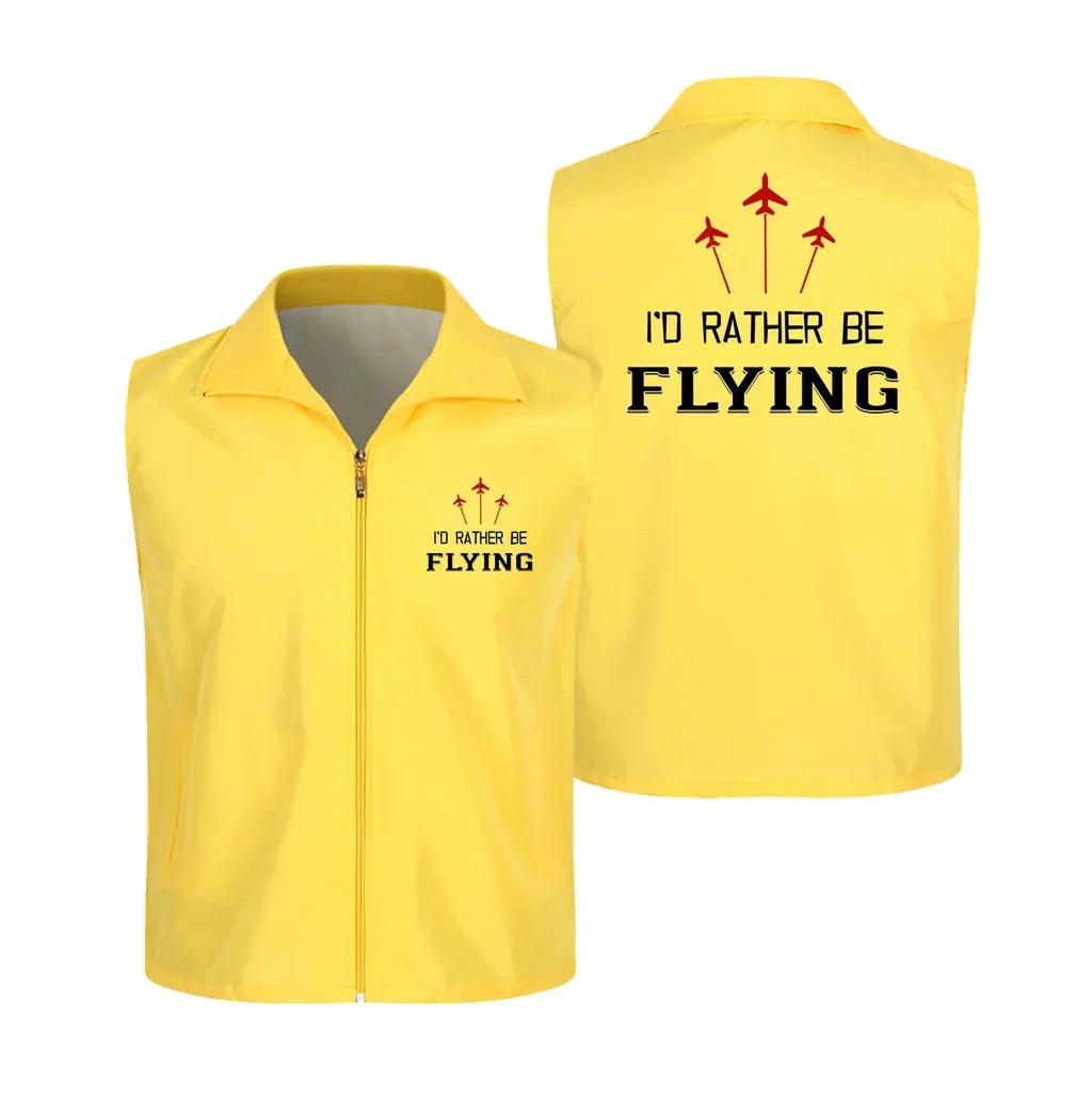 I'd Rather Be Flying Vest - view 10