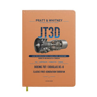 Thumbnail for JT3D design on orange notebook