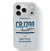 Thumbnail for CRJ200 Case design on light gray iphone case
