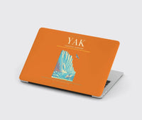 Thumbnail for Yakutat Airport (YAK) design on orange MacBook case