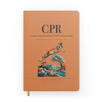 Thumbnail for Casper–Natrona County International Airport (CPR) design on orange notebook