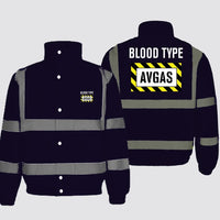 Thumbnail for Blood Type AVGAS Winter Jacket - view 10