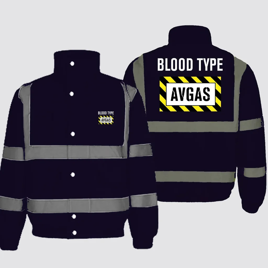 Blood Type AVGAS Winter Jacket - view 10