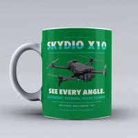 Thumbnail for X10 Mug design on green skydio