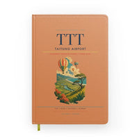 Thumbnail for Taitung Airport (TTT) design on orange notebook