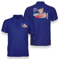 Thumbnail for Little Pilot Dreams Take Flight Polo Shirt - view 2