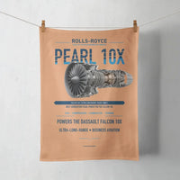 Thumbnail for PEARL 10X design on orange towel