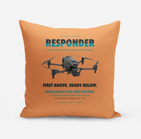 Thumbnail for BRINC Responder design on orange pillow