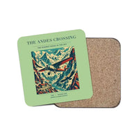 Thumbnail for The Andes Crossing - Designed Coasters design on light green 1-piece