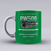 Thumbnail for Mug design on green pw500