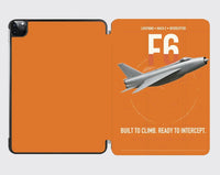 Thumbnail for English Electric Lightning F6 design on orange ipad tablet case