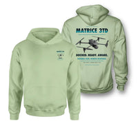 Thumbnail for DJI Matrice 3TD design on light green hoodie