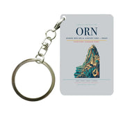 Thumbnail for Ahmed Ben Bella Airport ORN — Oran Key Chain design on light gray key chain