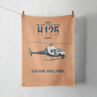 Thumbnail for Airbus H125 design on orange towel
