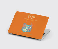 Thumbnail for Tampere-Pirkkala Airport (TMP) design on orange MacBook case
