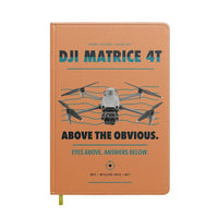 Thumbnail for DJI Matrice 4T design on orange notebook
