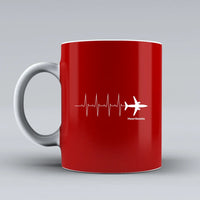 Thumbnail for Customisable Aviation Heartbeats Mug - view 10