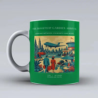 Thumbnail for VINTAGE G4371 - The Rooftop Garden Arrival - Ceramic Mug design on green