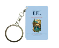 Thumbnail for Kefalonia International Airport (EFL) design on light blue key chain