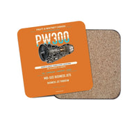 Thumbnail for PW300 design on orange 1 piece coaster